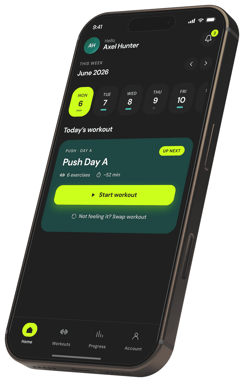 Traksta app home screen